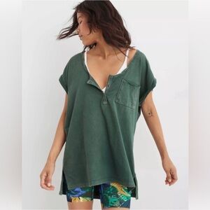 Aerie Green Short Sleeve Tee